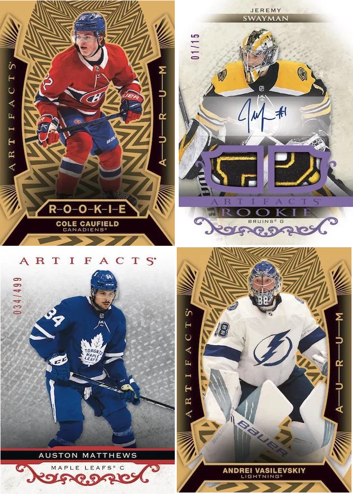 2021-22 Upper Deck Artifacts Hockey Blaster Box Trading Cards