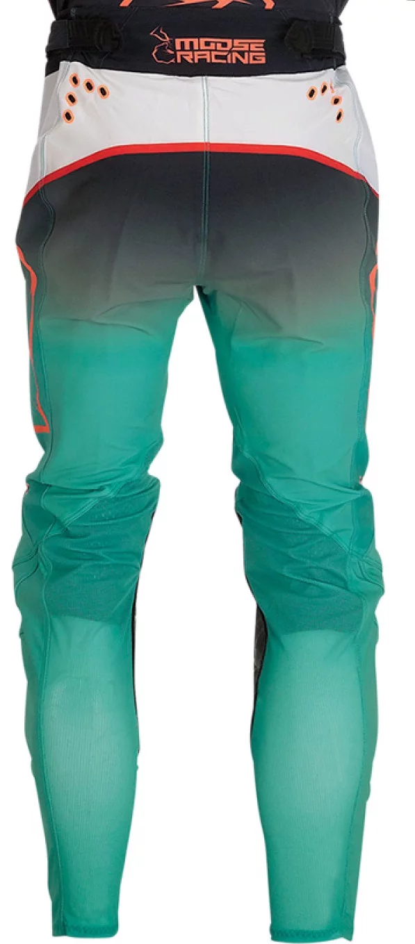 Moose Racing Agroid Graphics Mens MX Offroad Pants Teal/Black 42 USA