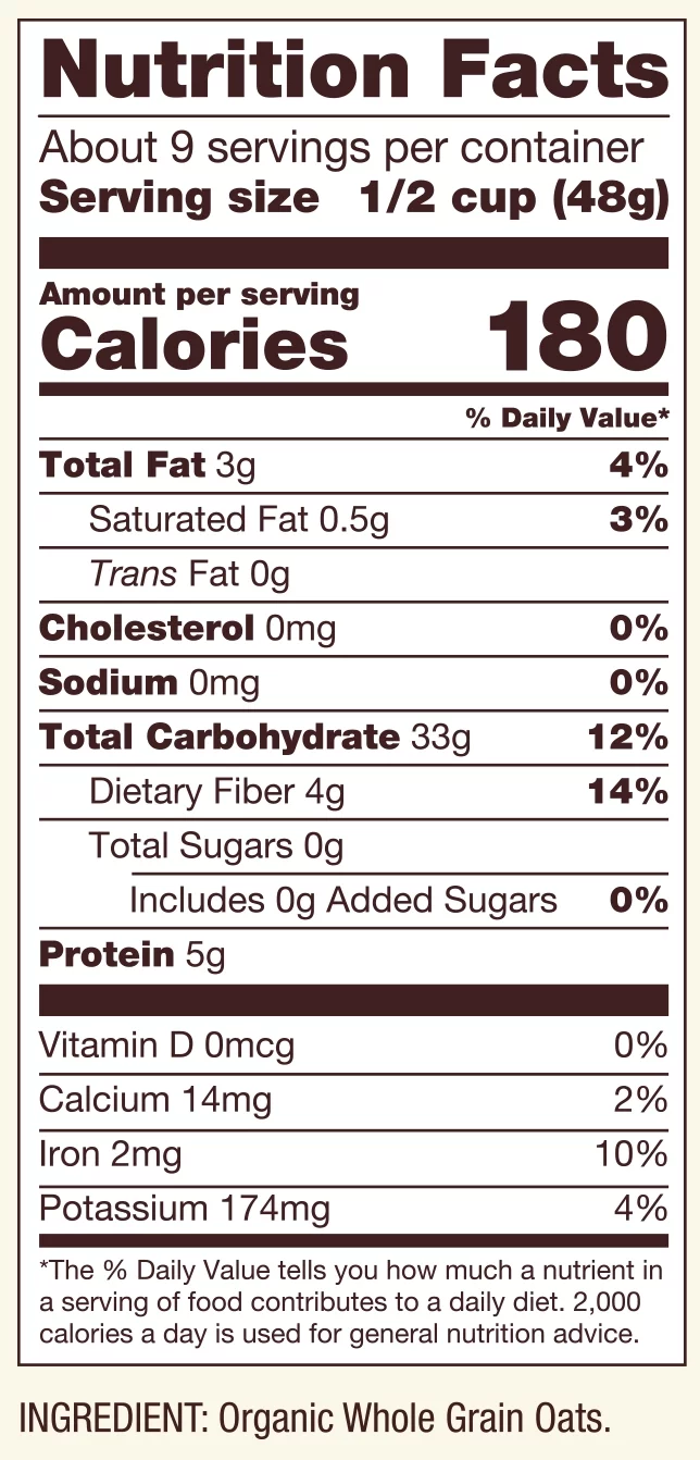 Bob's Red Mill Organic Extra Thick Rolled Oats, 16 Oz