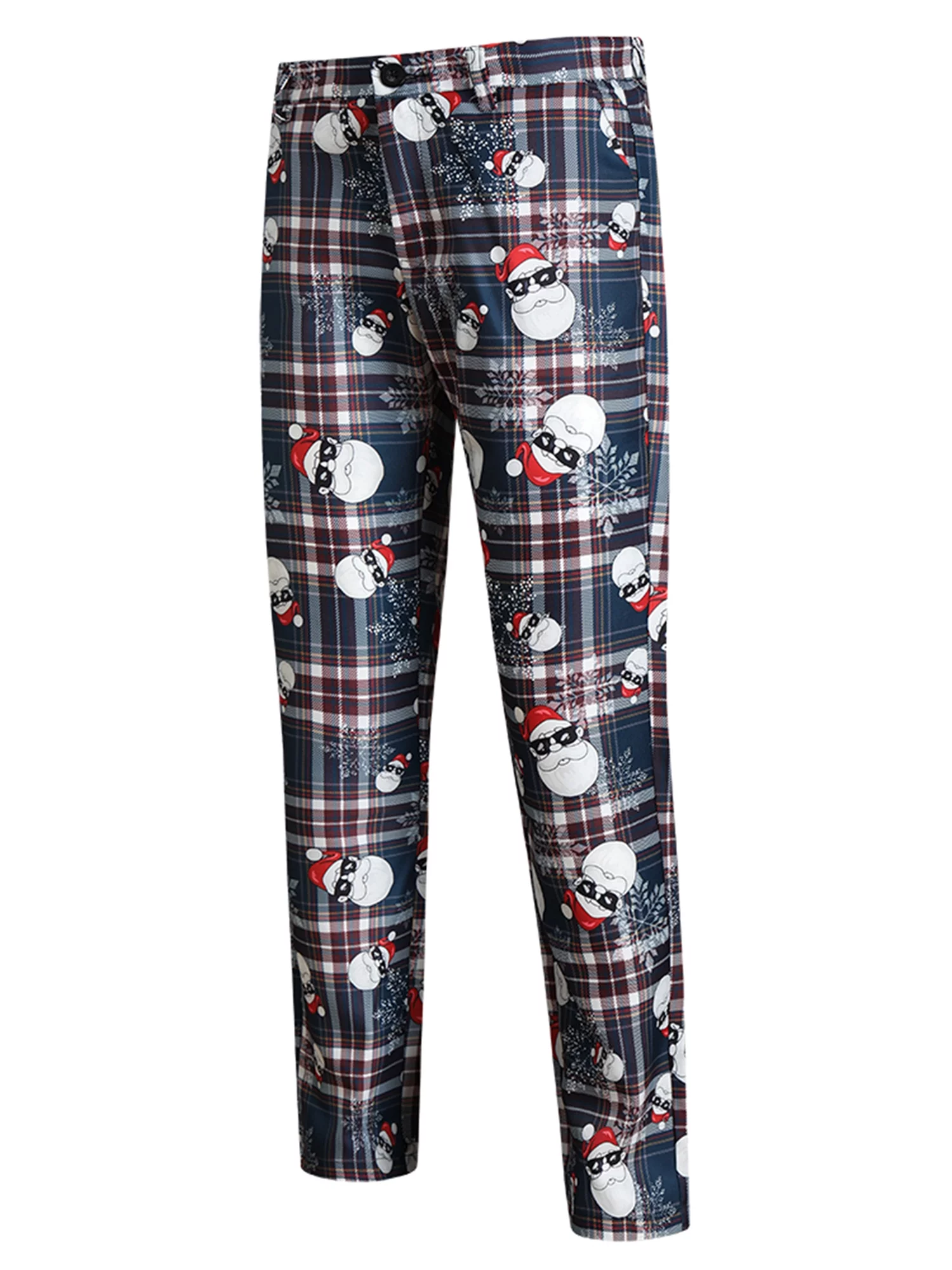 Men's 3 Piece Slim Fit Suit Double Breted Tuxedo Suits Blazer Pants Vest Suit Set