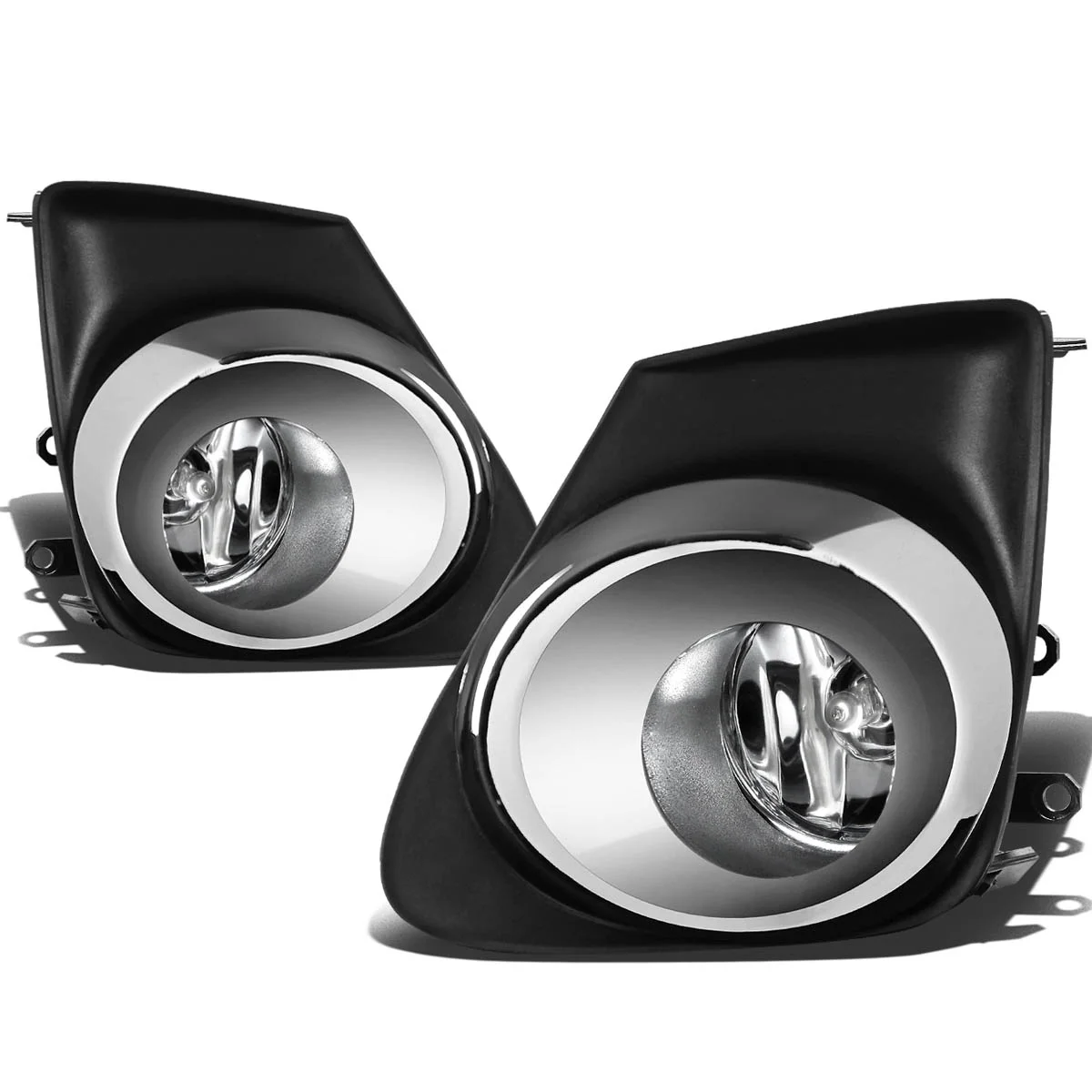 DNA Motoring FL-ZTL-234-CH For 2011 to 2013 Toyota Corolla Driving Bumper Fog Light Lamp+Bulbs+Switch Clear Lens 12