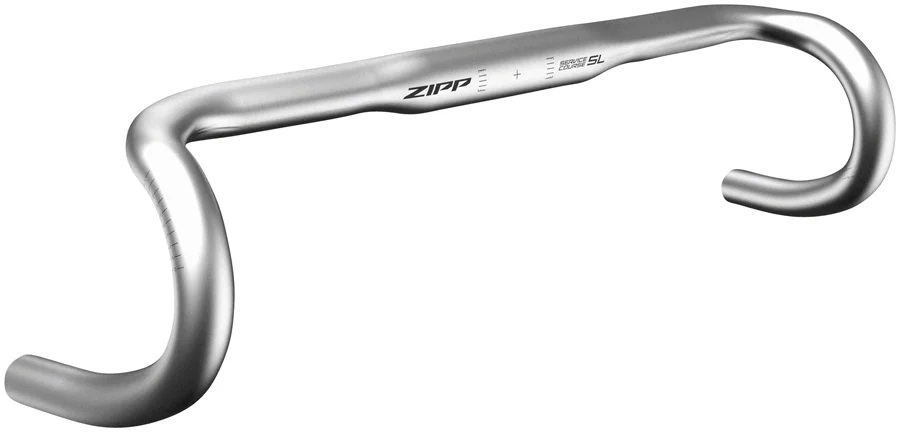 Zipp Service Course 70 XPLR Drop Handlebar 31.8mm Clamp 42cm Silver Aluminum