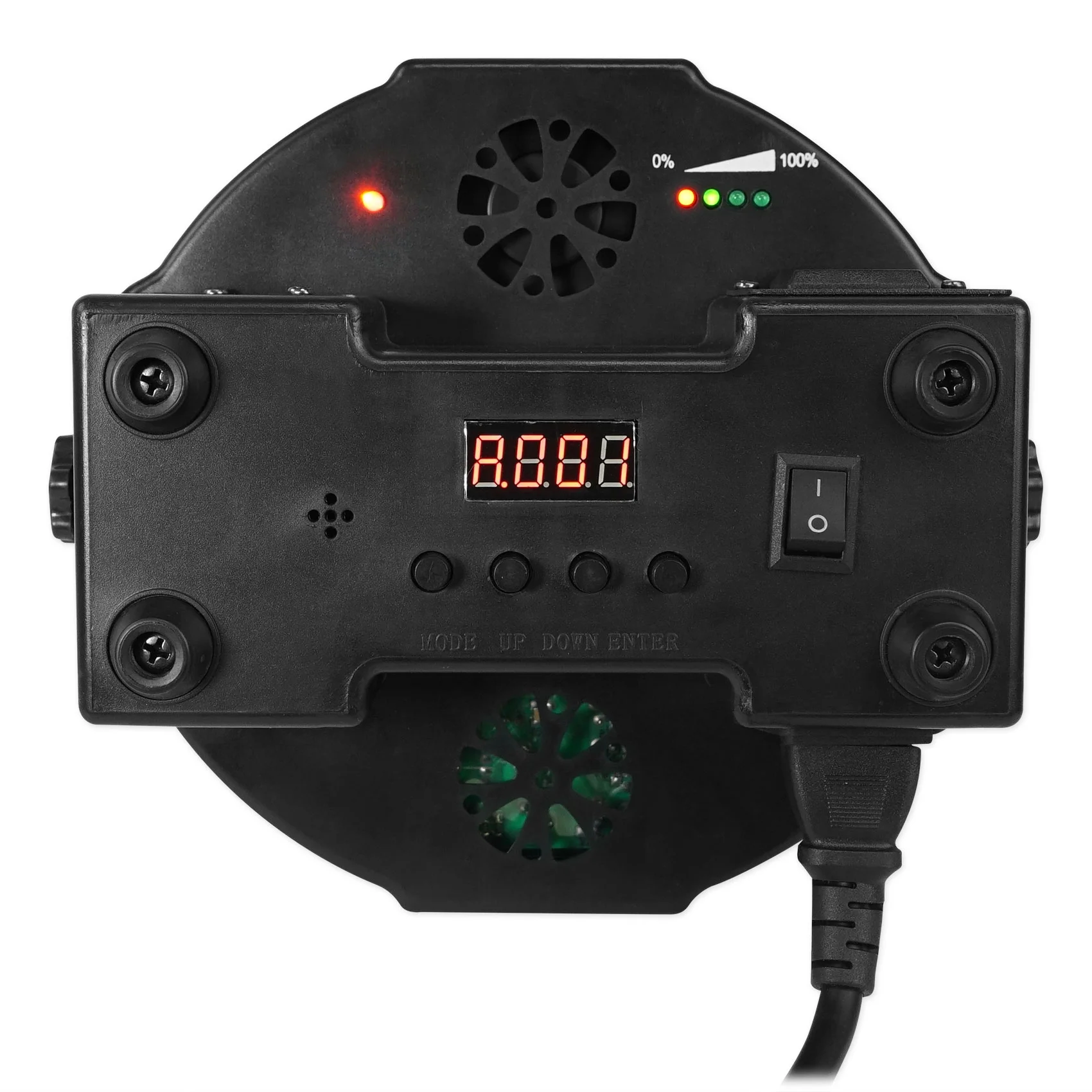 DJ Package (8) Rockville Rechargeable LED DMX DJ Wash Lights+Crank Stands+Facade