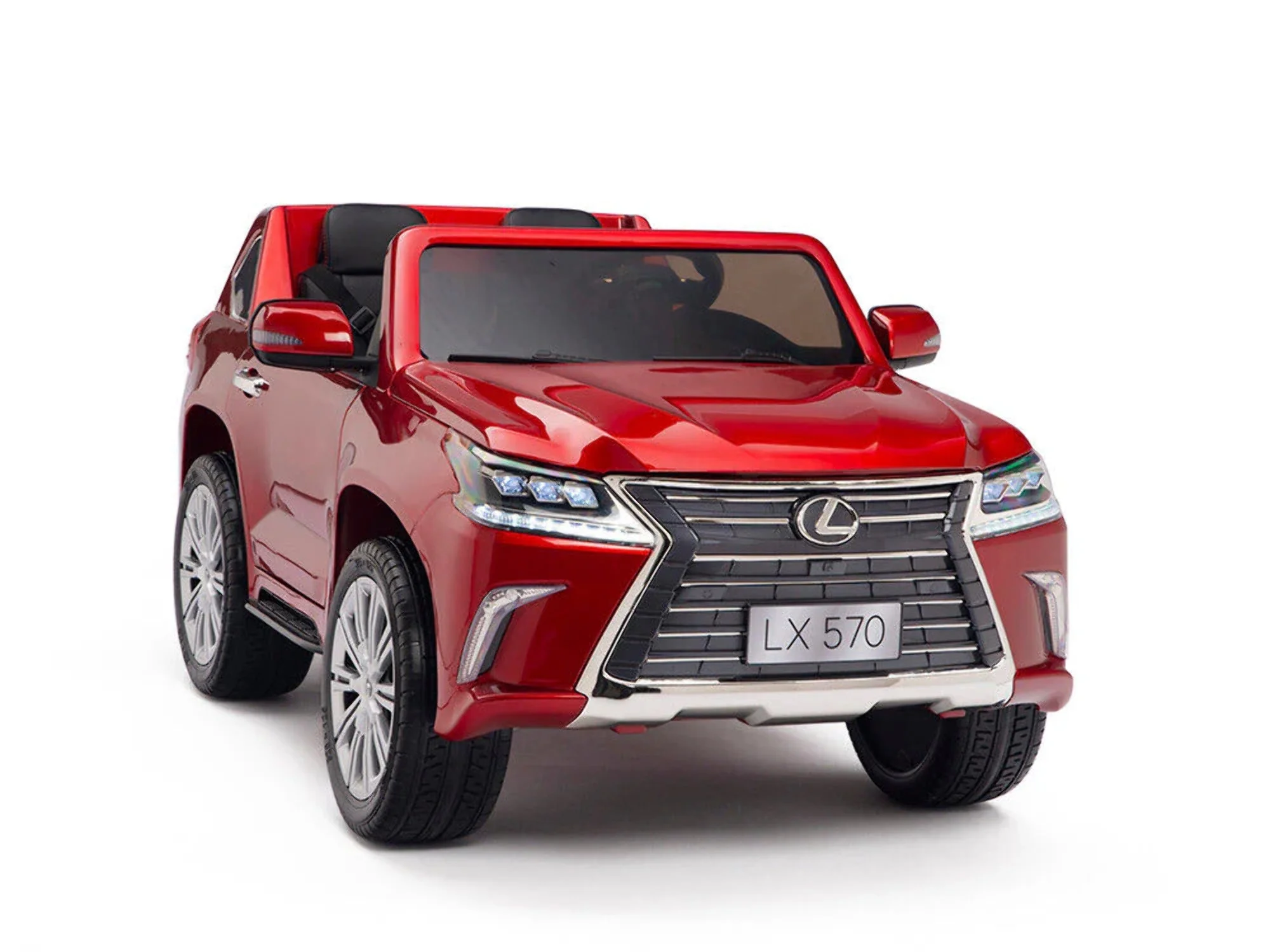 Blue 24V Power Lexus 570 Kids Electric Ride-on SUV with 4x4 Capability and EVA Rubber Tires