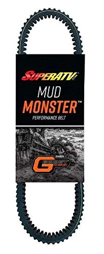 SuperATV Mud Monster CVT Drive Belt for 2016+ Polaris General/4|2020+ General XP 1000/XP 4 1000|Mud Specific Belt |High Strength with Smooth Engagement|MMPO1148#GN