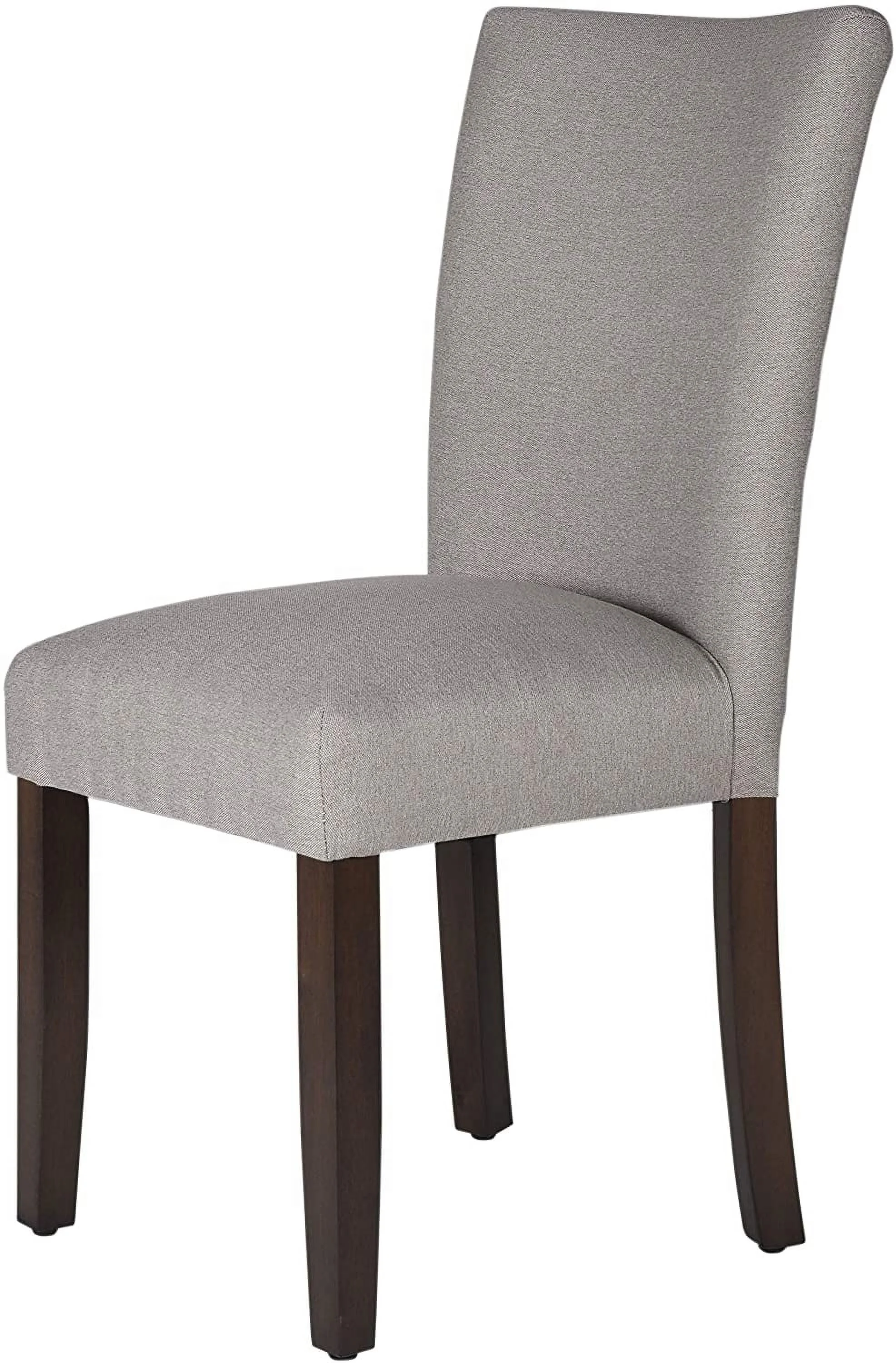 TJUNBOLIFE Parsons Classic Upholstered Accent Dining Chair  Single Pack  Grey