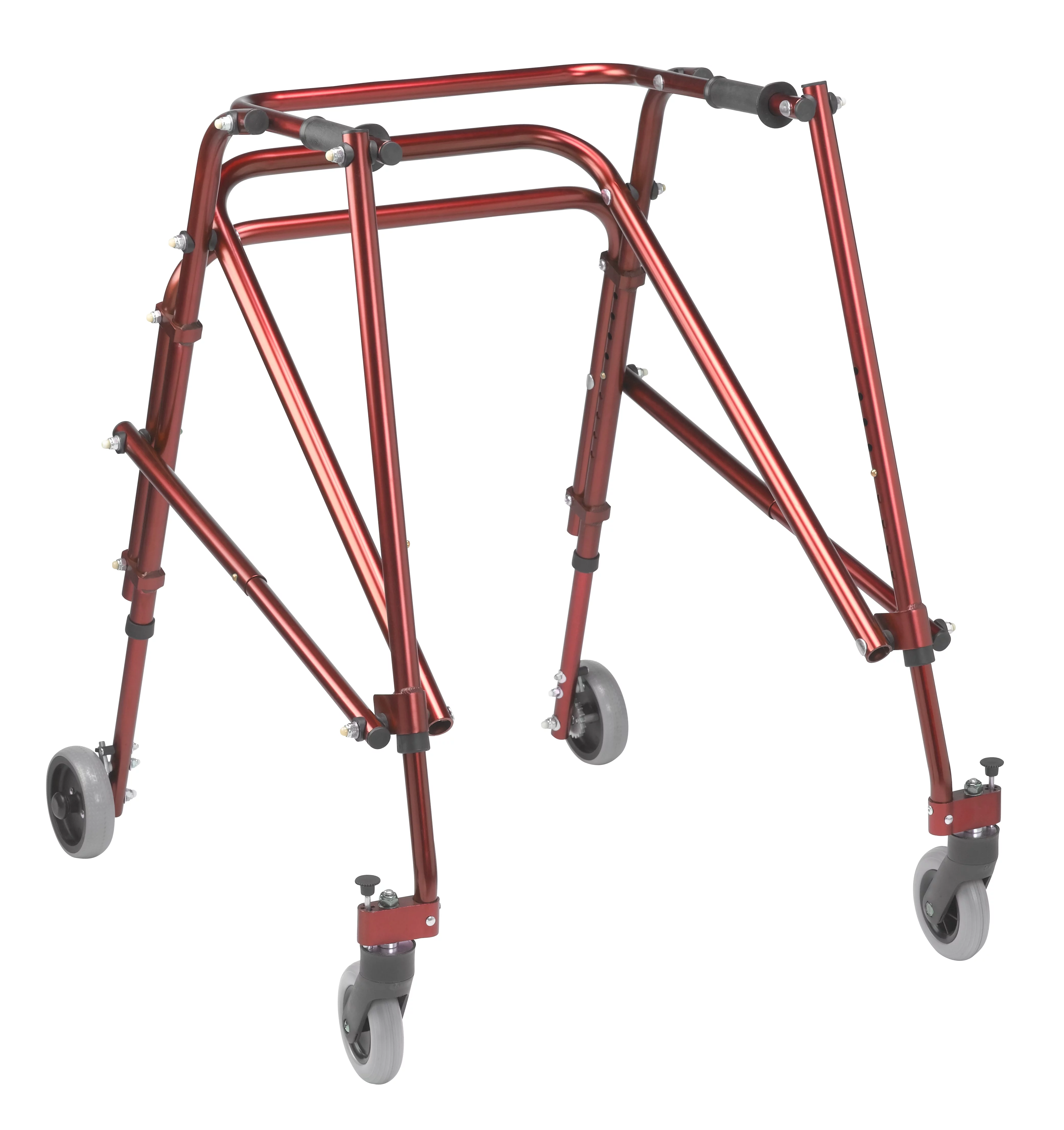 Drive Medical Nimbo 2G Lightweight Posterior Walker, Large, Castle Red
