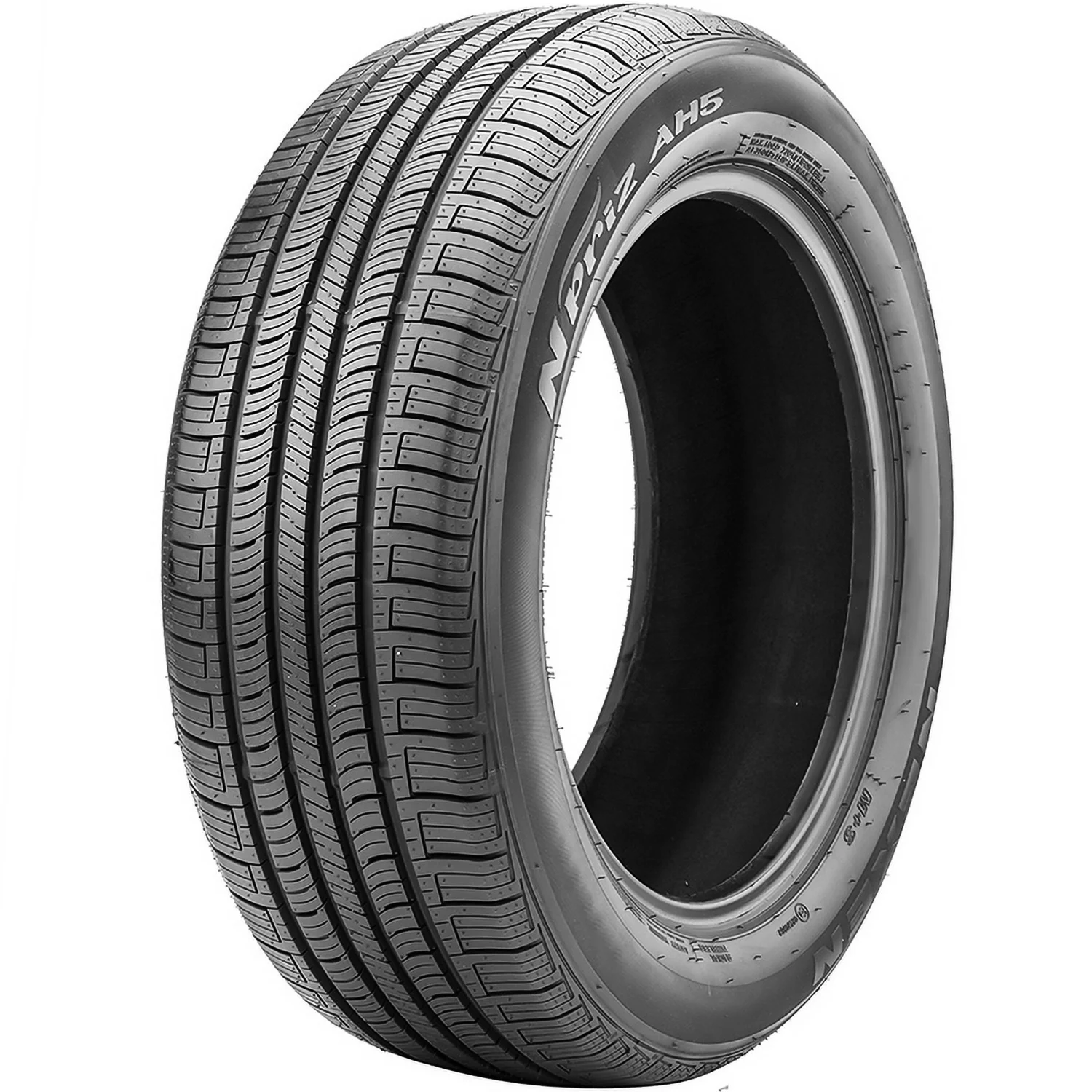 Set of 4 (FOUR) Nexen N'Priz AH5 215/60R16 95T AS All Season A/S Tires Fits: 2011-15 Chevrolet Cruze LT, 2012 Nissan Altima SL
