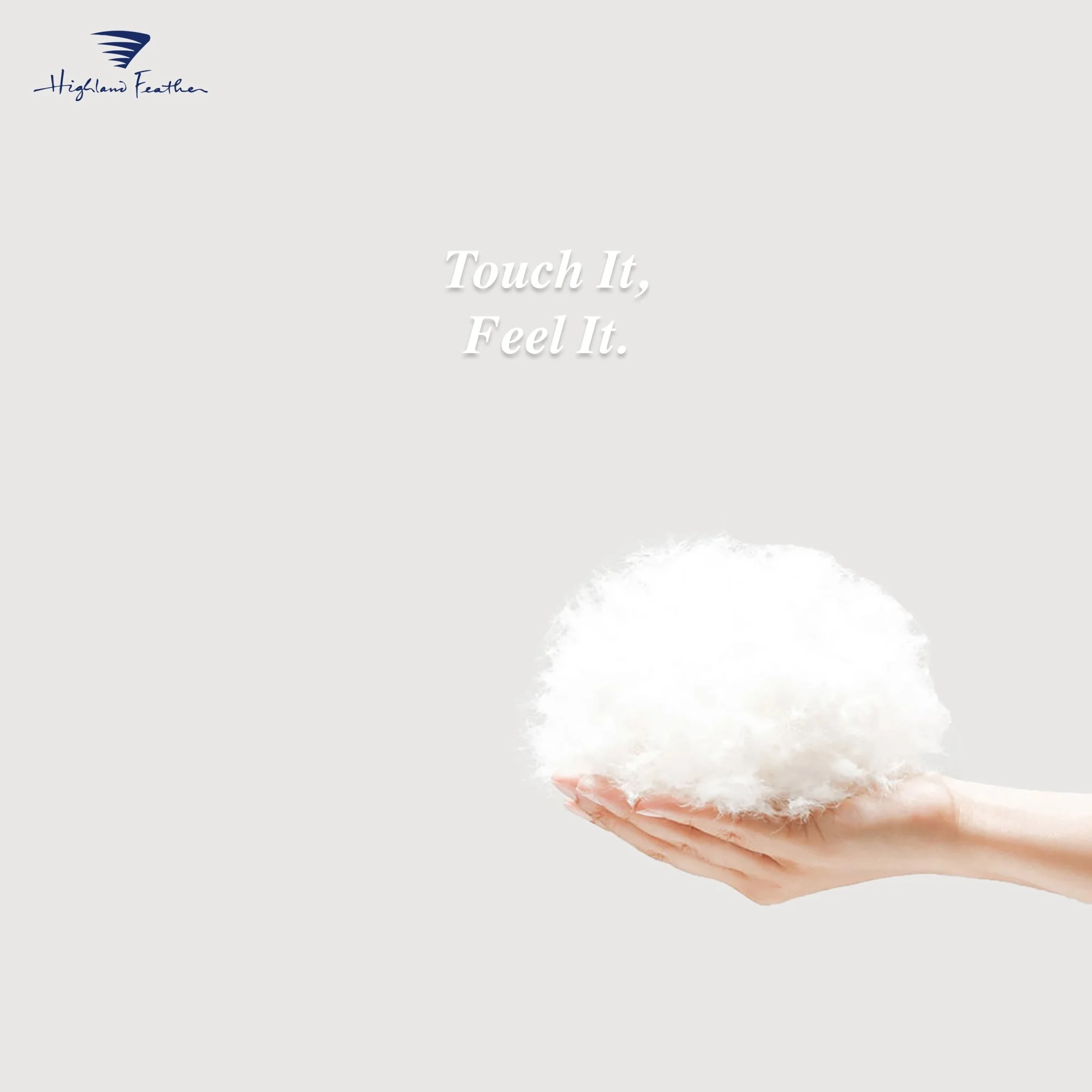 Highland Feather Dual Warmth 850 Loft Hungarian White Goose Down Duvet 700TC Pure Cotton Casing SmartCare