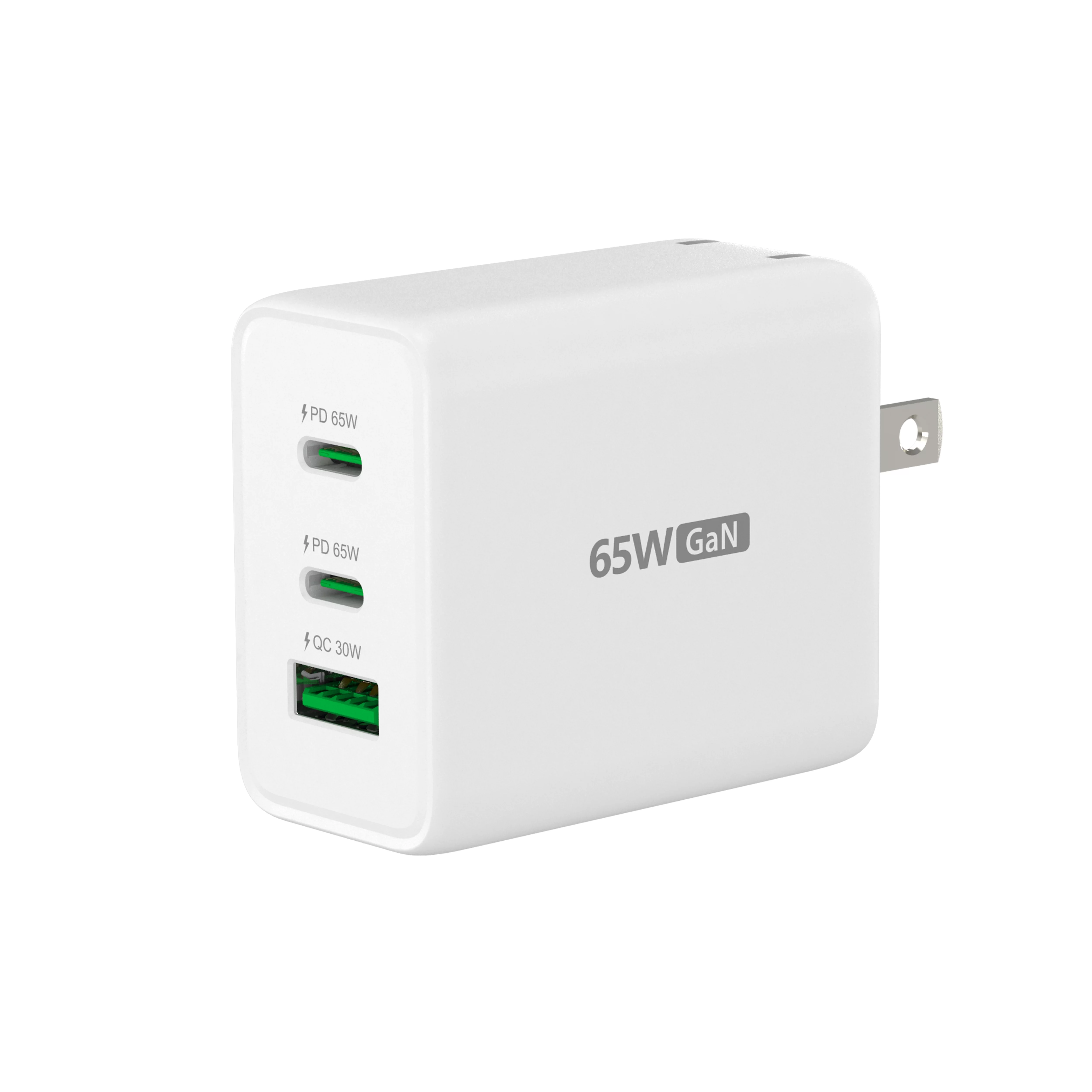 j5create 65W GaN USB-C 3-Port Charger, JUP3365