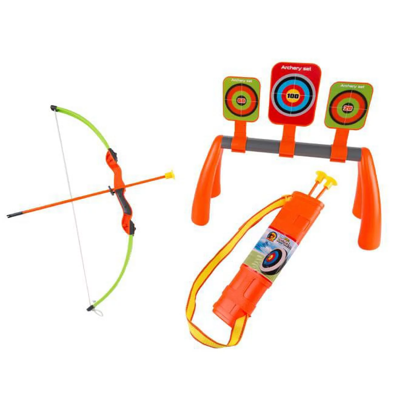 Hey Play 80-TK036593 Kids Bow & Arrow Set