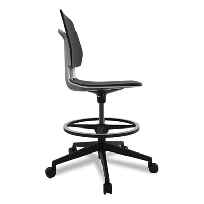 Safco Commute Extended Height  Office Chair Foot Rest Black