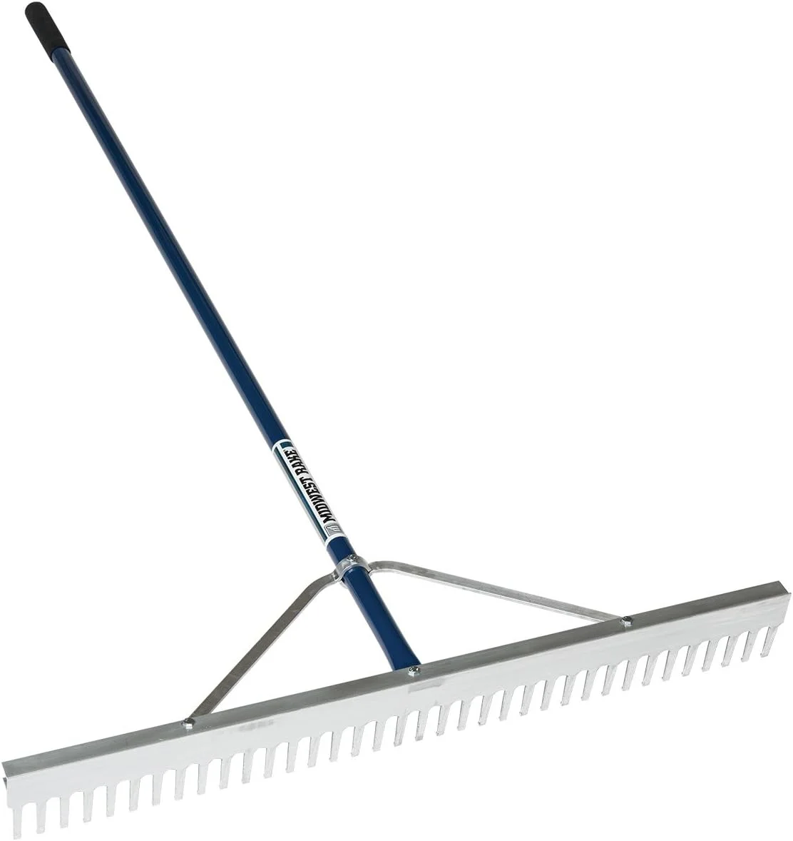 Midwest 10036 Aluminum Landscape Rake, 36-Inch , Blue