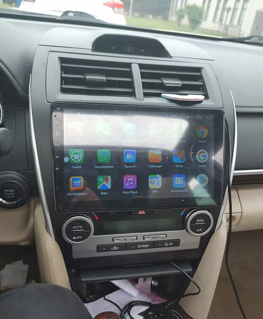 For 2012-2014 Toyota Camry Radio Car Carplay Android GPS Navigation 2+32GB