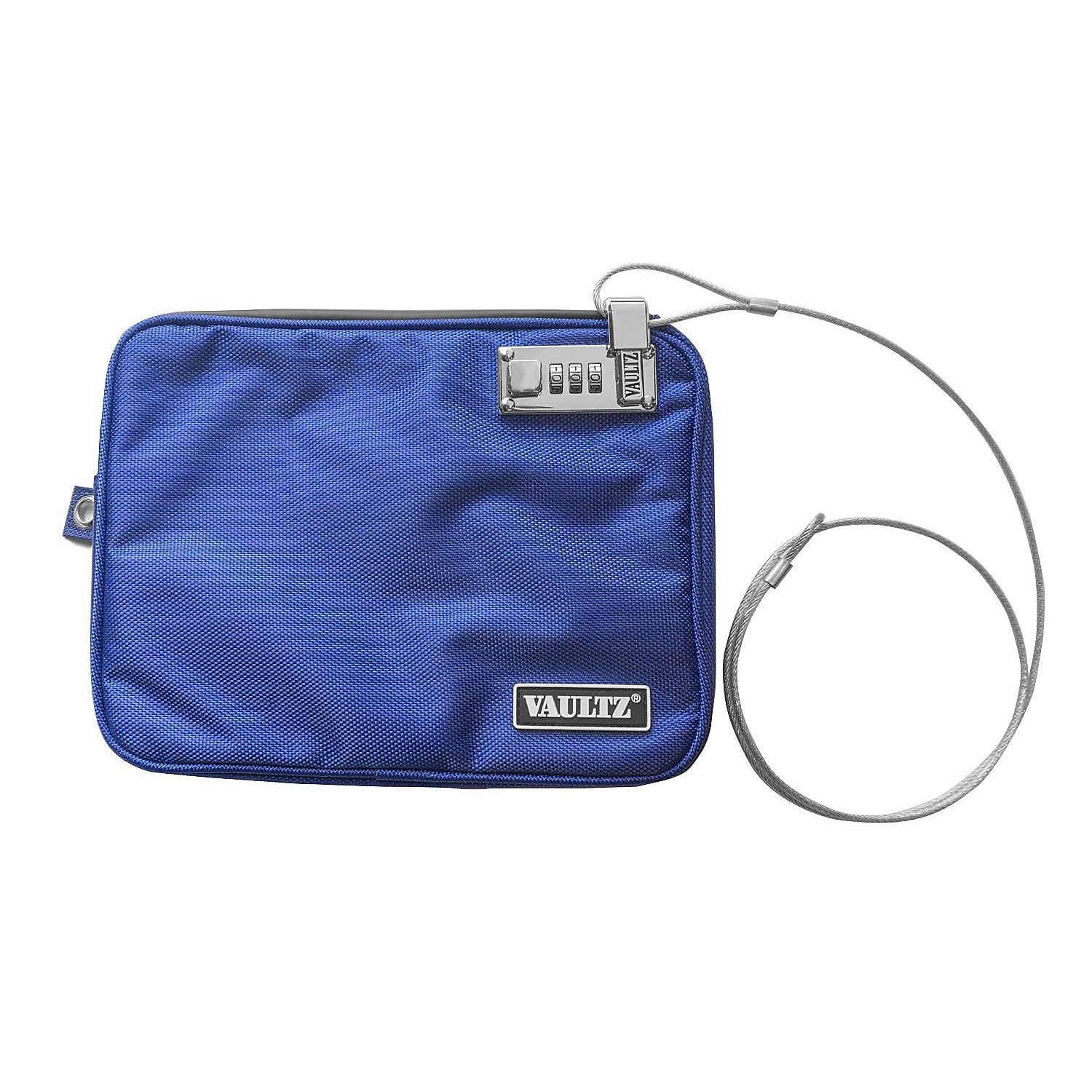 Vaultz Locking Pool Pouch with Tether Medium Blue (VZ00724)