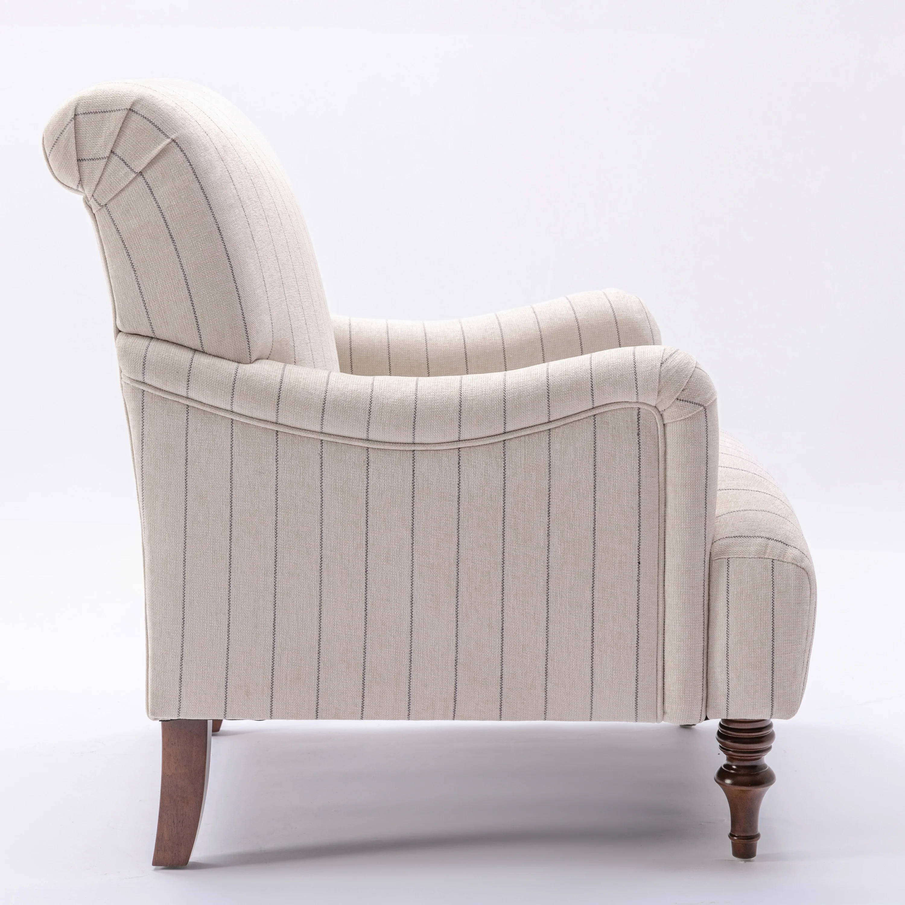 Greyson Living Sherman Sea Oat Striped Arm Chair by