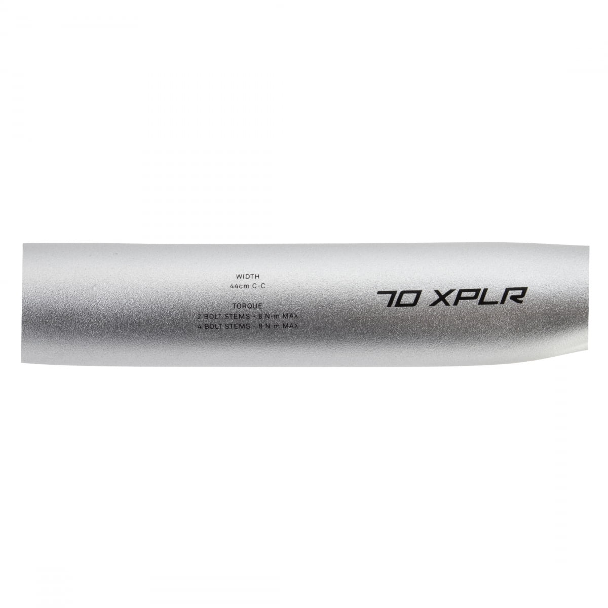Zipp Service Course 70 XPLR Drop Handlebar 31.8mm Clamp 44cm Silver Aluminum