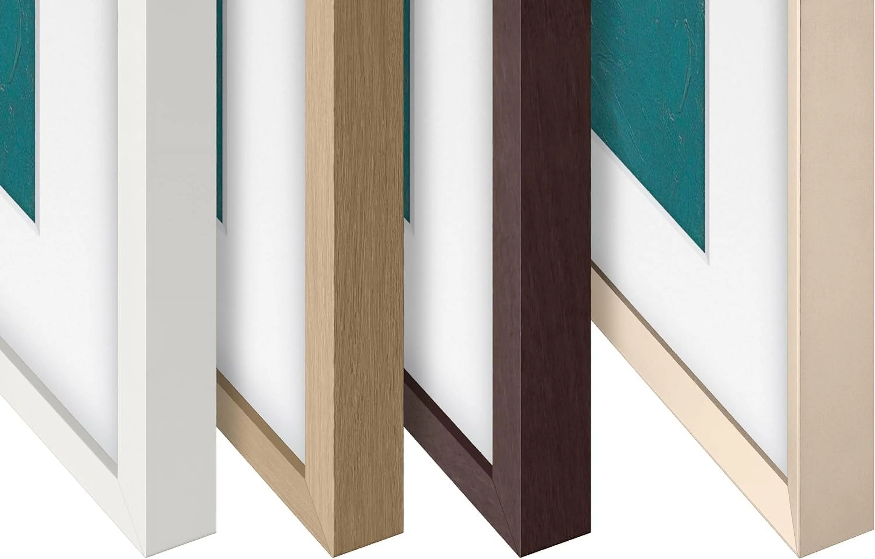 Samsung QN50LS03DAFXZA 50 Inch The Frame 4K Smart Quantum HDR TV with a Samsung VG-SCFA50TKB 50 Inch The Frame Customizable Bezel - Modern Teak (2024)