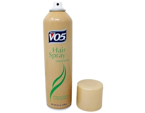 Crystal Clear Hairspray, Unscented 8.5 oz (Pack of 6)