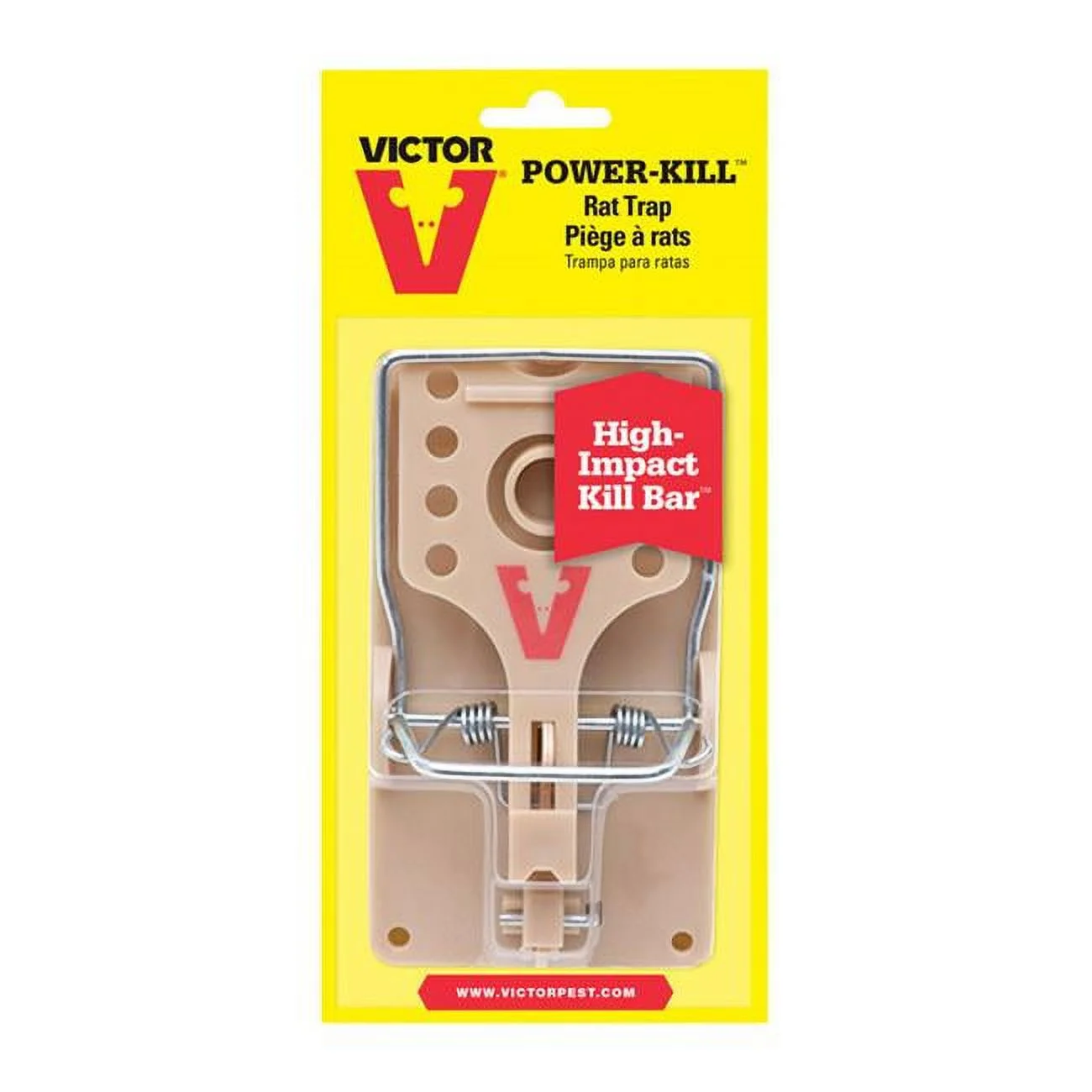 Victor Power Kill Mechanical Rat Trap (1-Pack) M144B