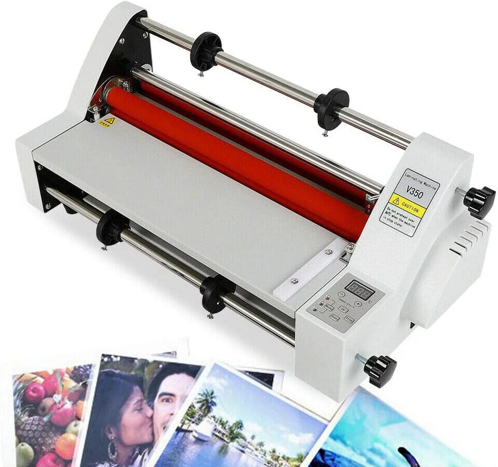 FETCOI Hot Cold Roll Laminator, 110V 13
