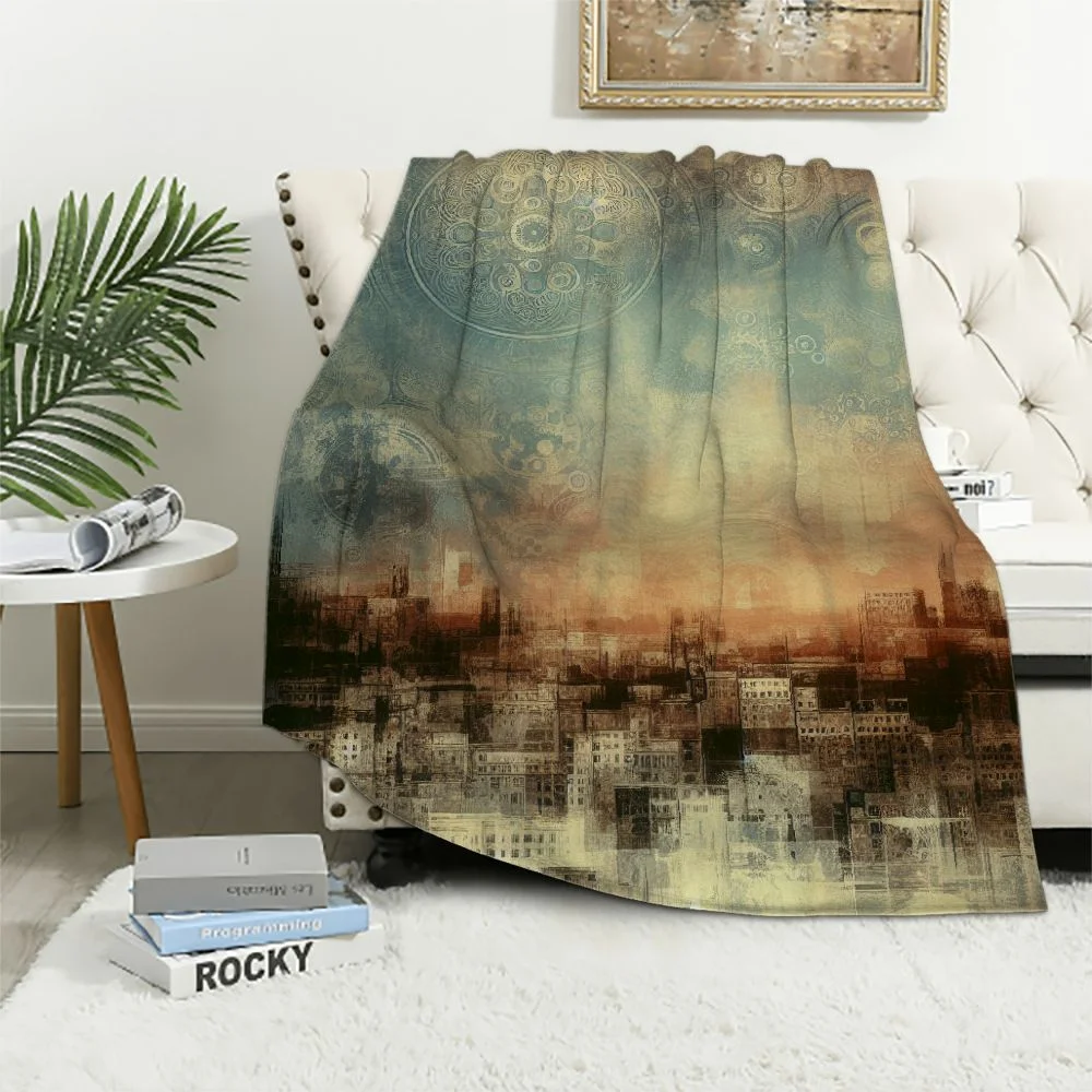 EastSmooth Phoenix Throw Blanket, 50 x 60-inch