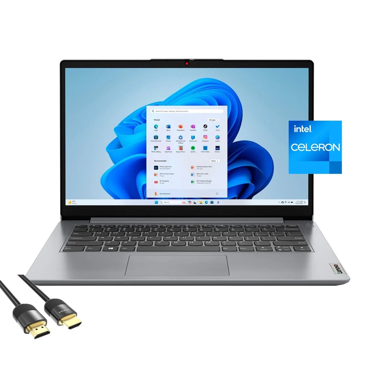 Lenovo Ideapad 1 Laptop for Business & Student, 14