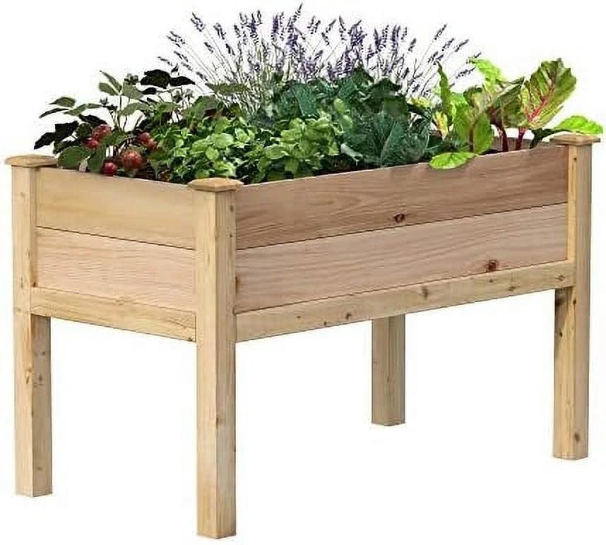 Premium Cedar Elevated Garden Bed 24