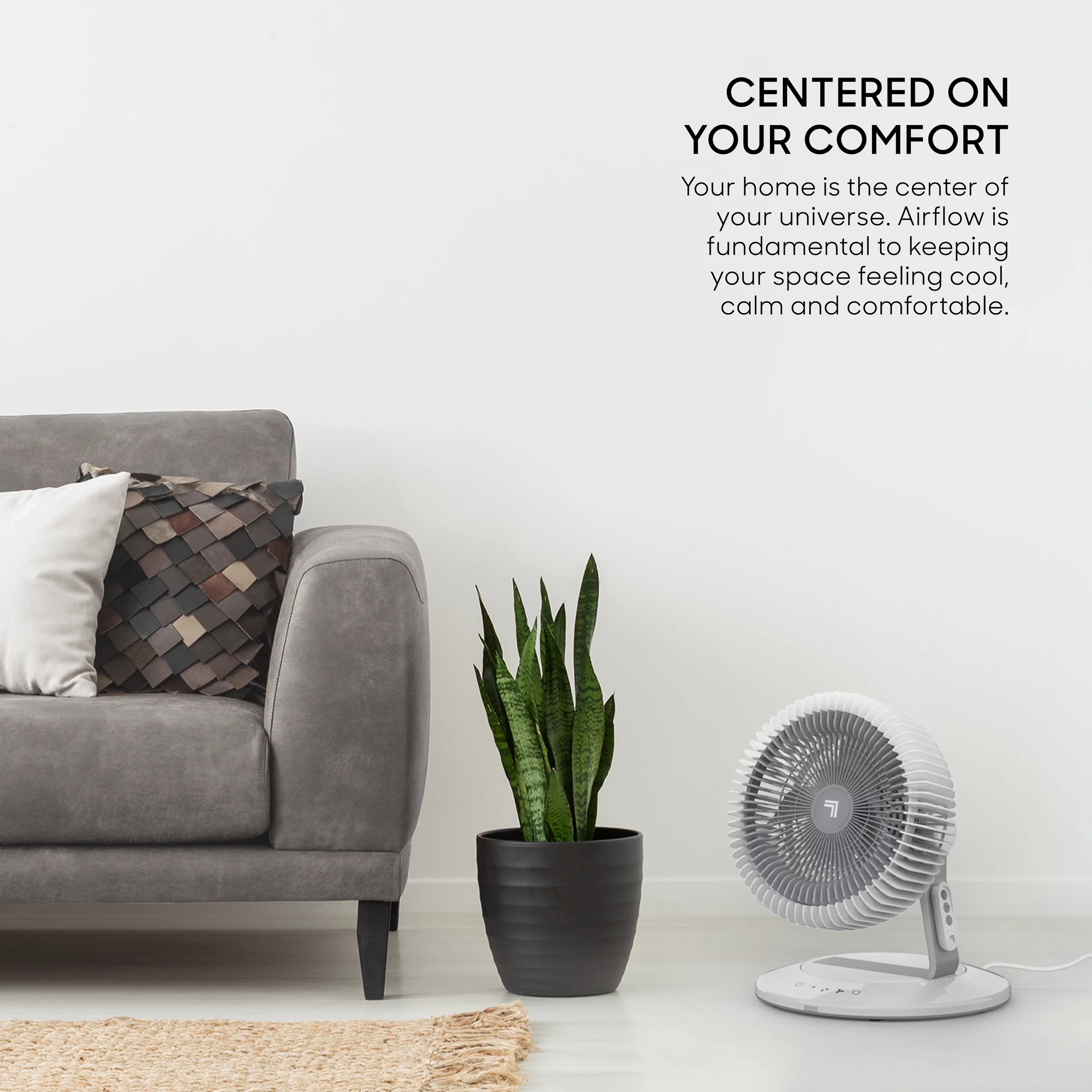 Sharper Image Refresh 06 OSC Oscillating Fan, 13.4