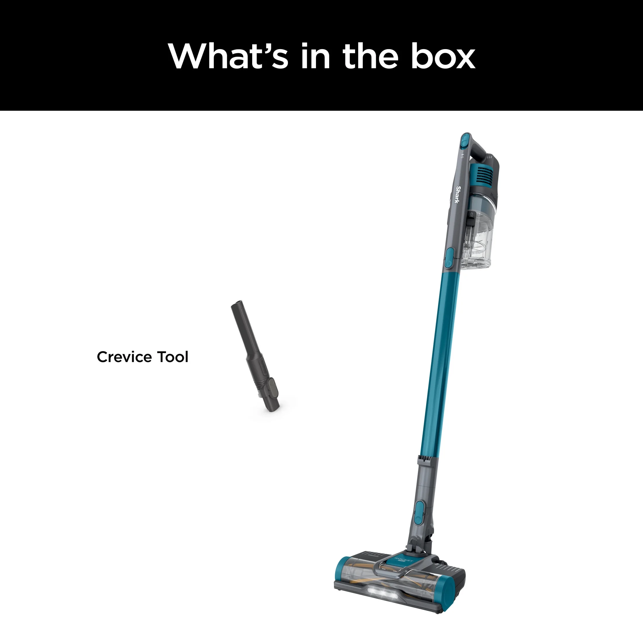 Shark Pet Pro Cordless Stick Vacuum Cleaner with Powerfins Brushroll, 40 min Runtime, IZ240