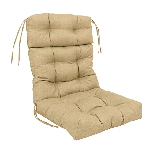 Indoor/Outdoor Tufted Seat/Back Chair Cushion, 22