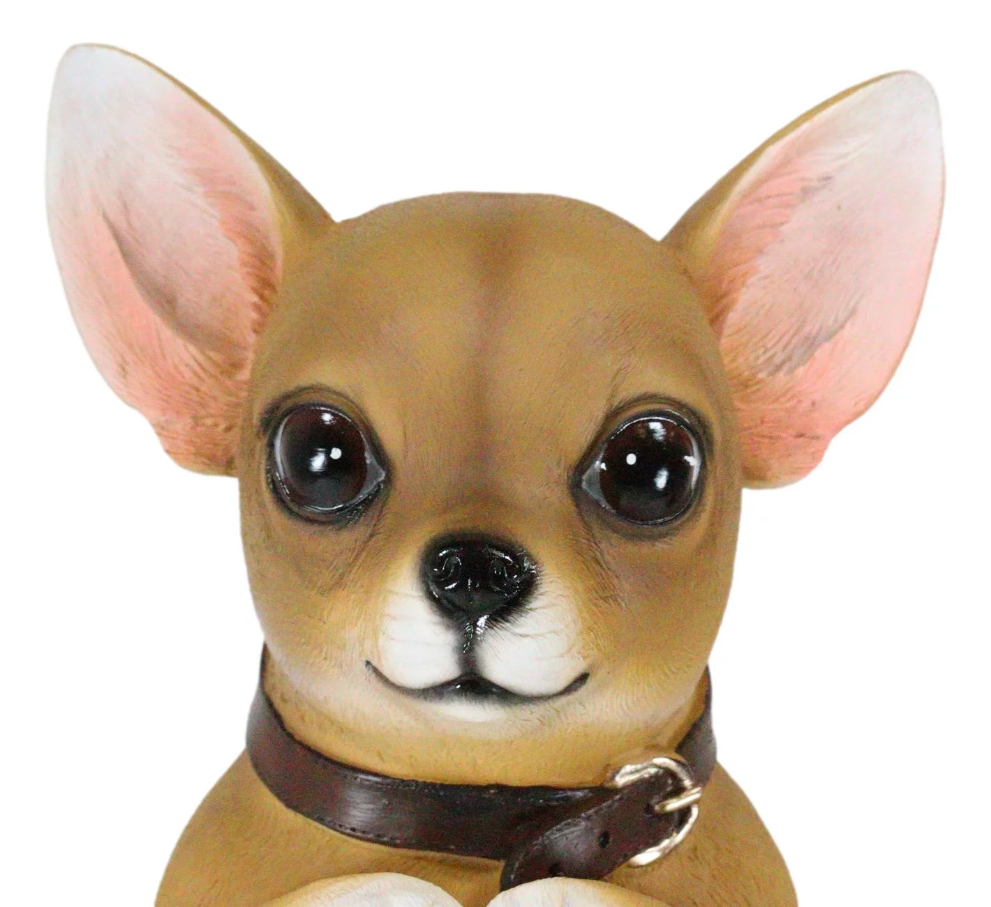 Ebros Gift Chihuahua Dog On Two Legs Statue with Solar LED Lantern Lamp 14