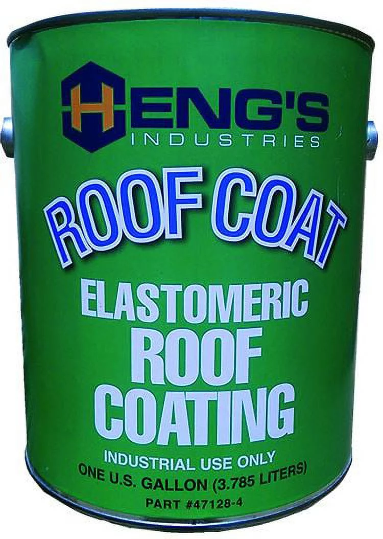 Hengs 47128-4 - 128 oz. Elastomeric Polymer White Roof Coating