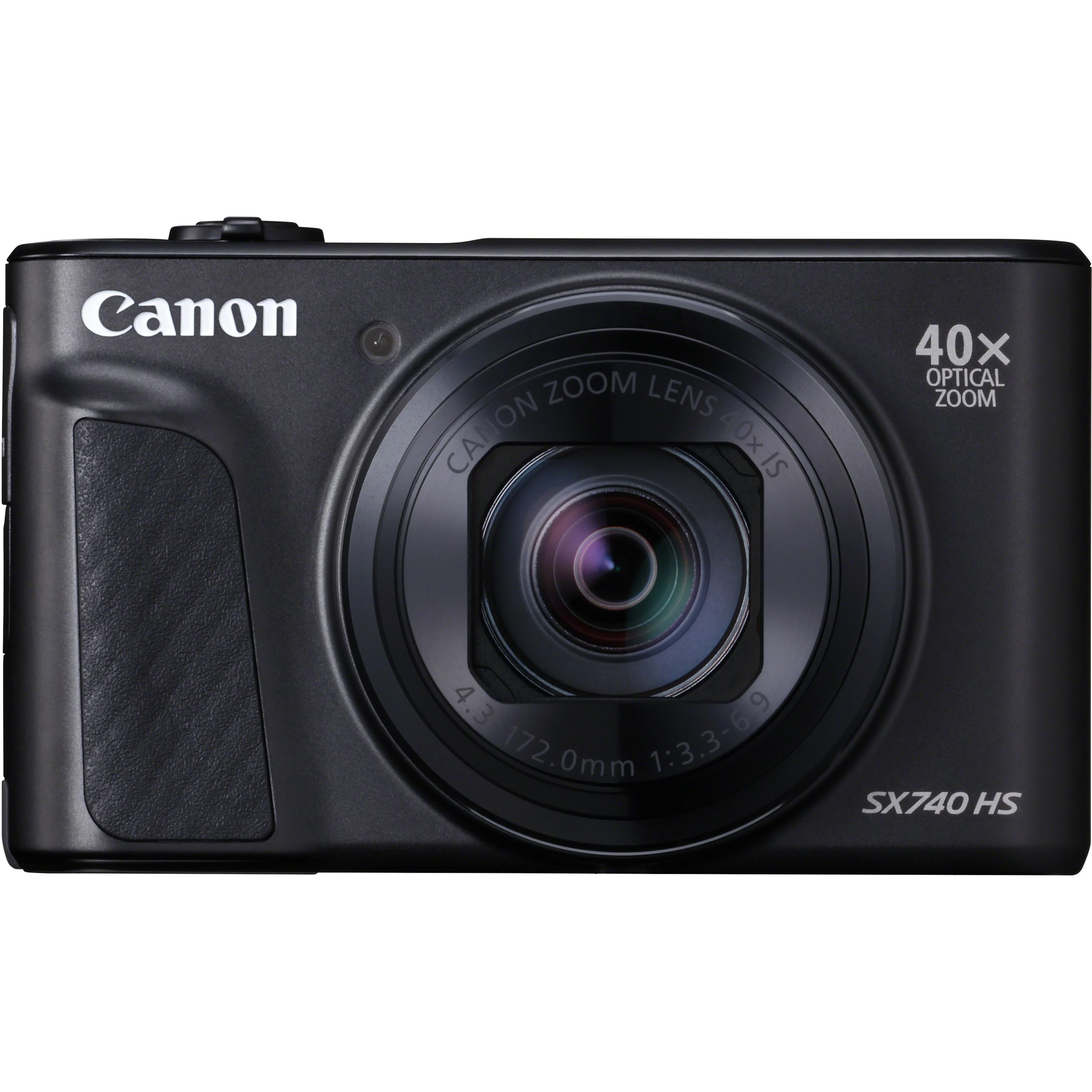 Canon PowerShot SX740 HS 20.3 Megapixel Compact Camera, Black