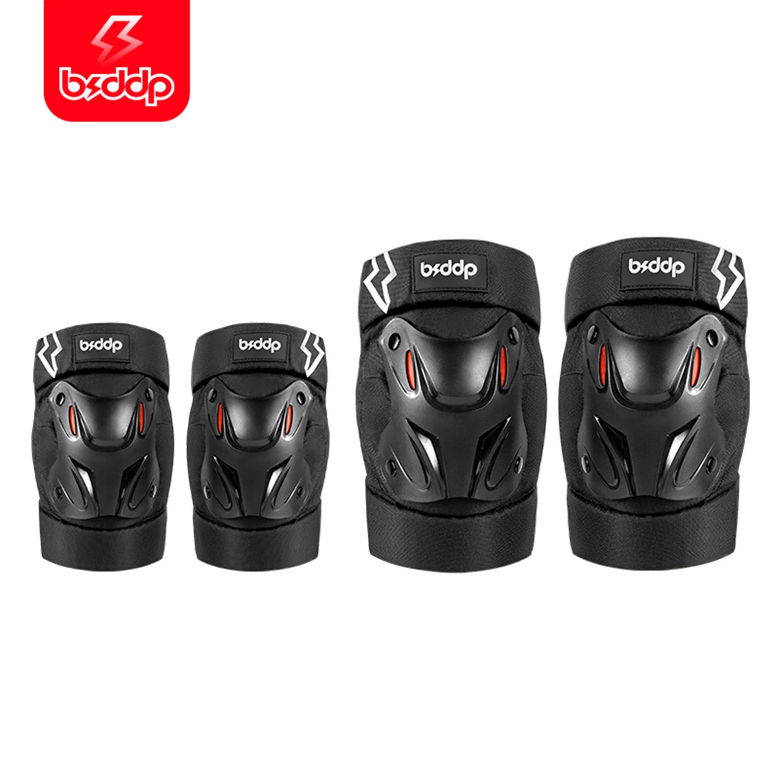 Protective gear suits,Pads 4 Piece Knee Eyes Breathable 4 Piece Set Knee Pads 4 Set Knee Eyes Eryue Buzhi Knee Knee Huiop Knee Conservation Knee Conservation Knee