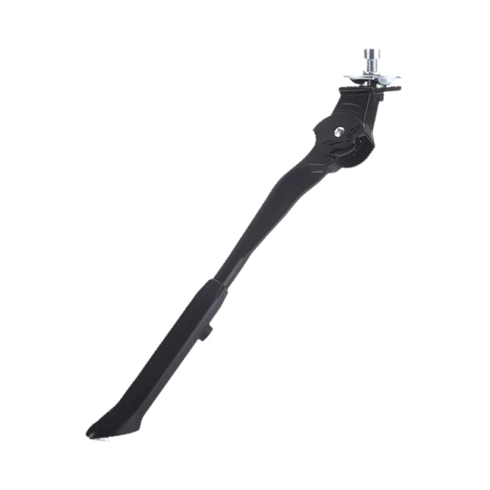 AMLESO Adjustable Height Bike Kickstand Foot, Kick Stand Side Rear Kick Stand for Mountain Bike Resting 24inch-29 inch Wheel