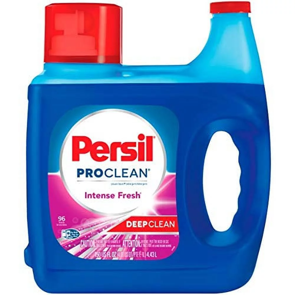 Persil ProClean Power-Liquid Laundry Detergent, Intense Fresh, 150 Fluid Ounces, 96 Loads