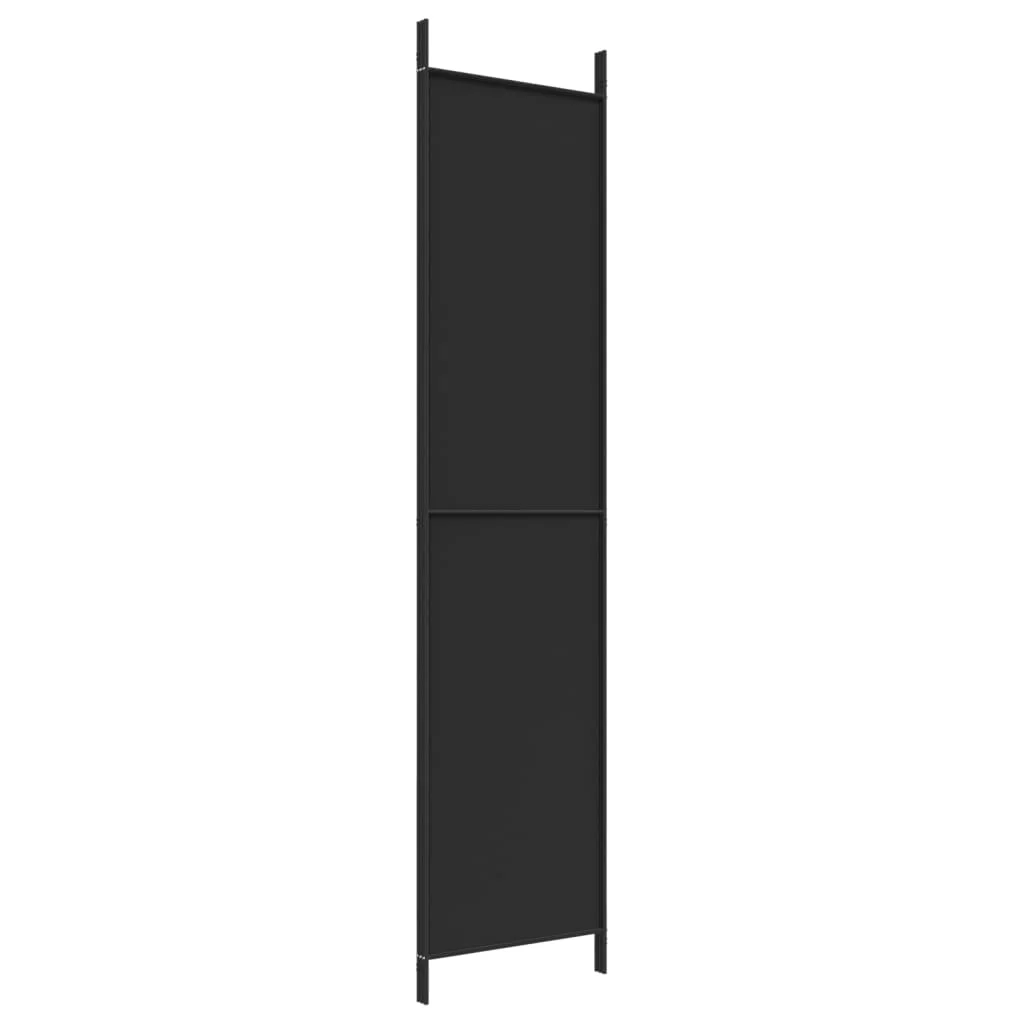 Anself 3-Panel Room Divider Black 59.1