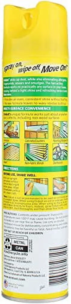 Lemon Zest Multi-Surface Dusting & Cleaning Spray 12.5 (Pack of 2)