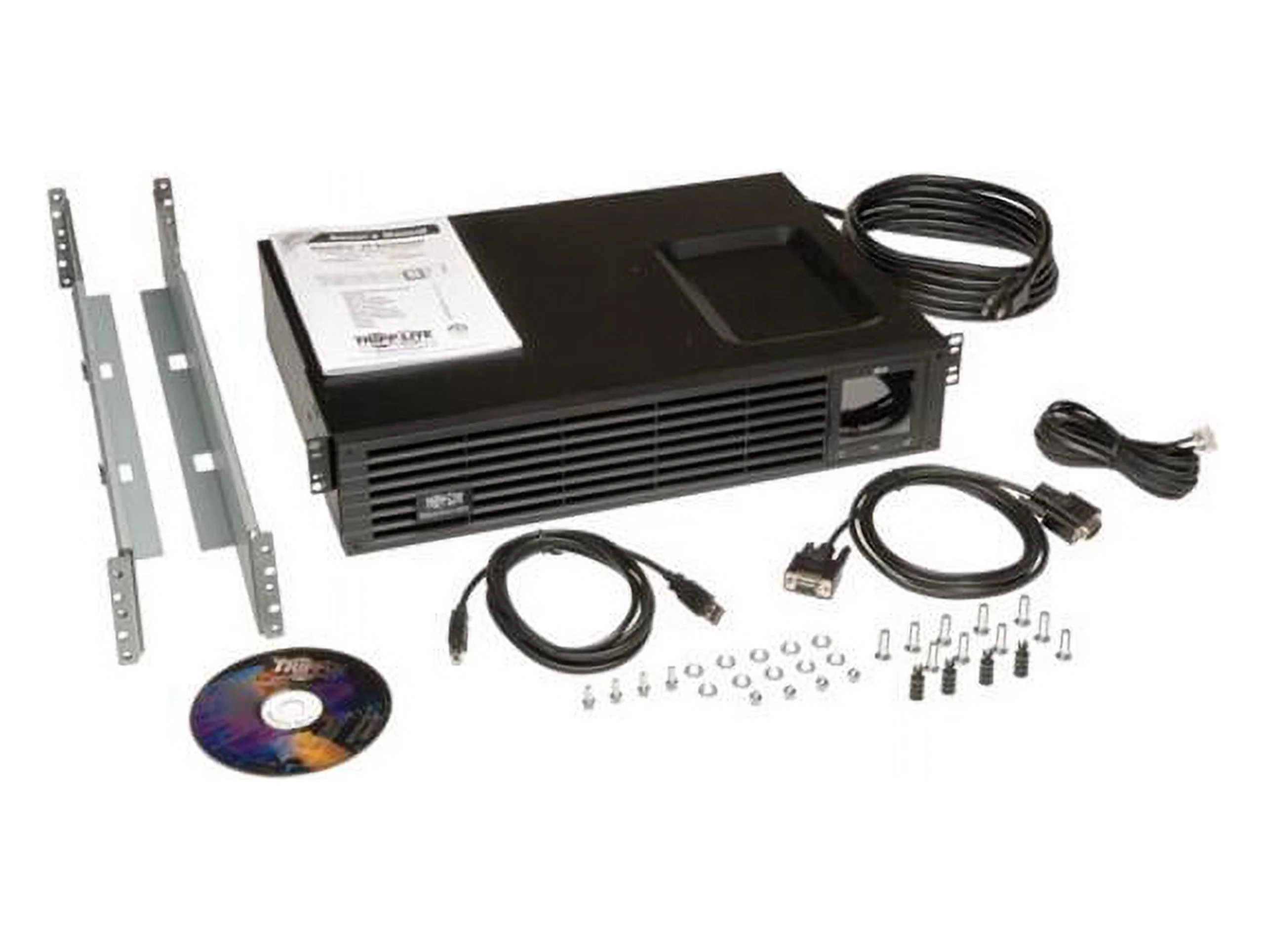 Tripp Lite SMART1500RMXL2UA 1500VA 1350W UPS Smart Rackmount AVR LCD 120V USB DB9 SNMP 2URM, 8 Outlets