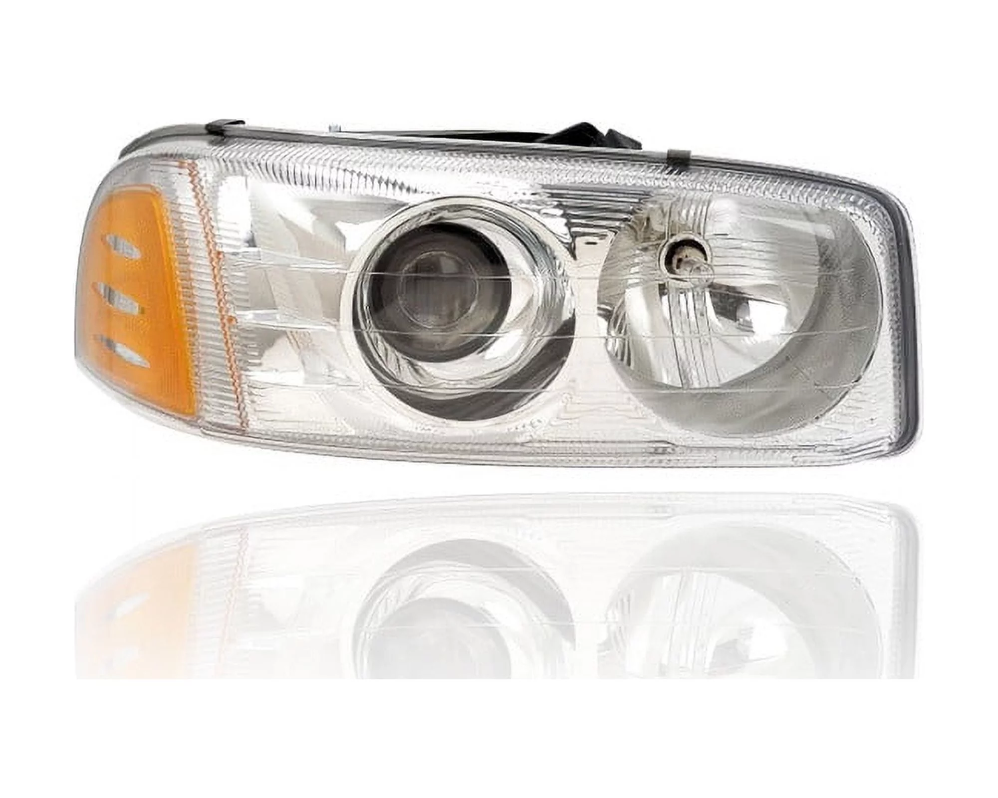 Headlight Assembly - Compatible/Replacement for '99-07 GMC Sierra C3 Denali, 00-06 Yukon XL Denali - Right Hand - Passenger - 15218078 Fits select: 2001-2002 GMC YUKON XL XL K1500