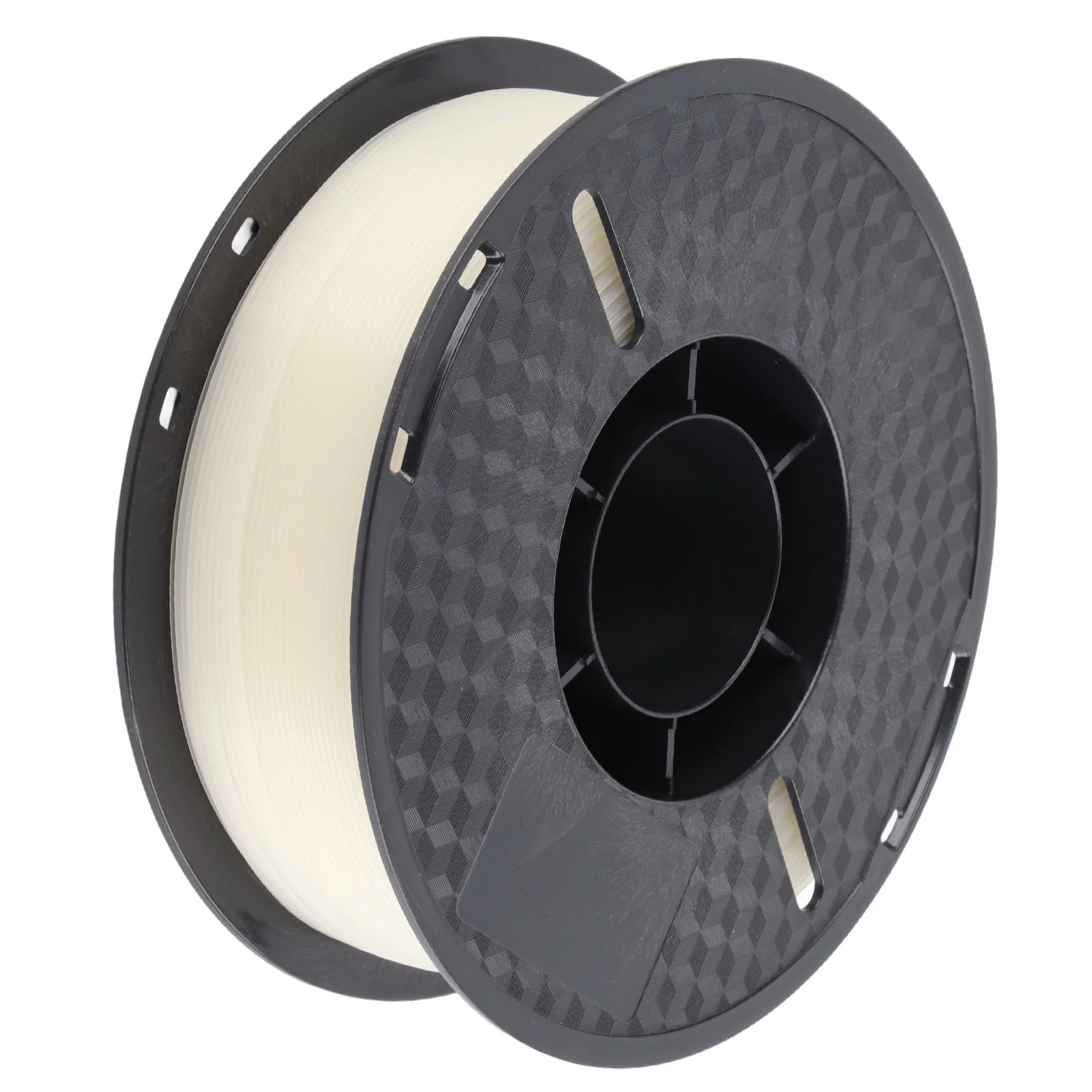 Risegun 1.75mm PLa Filament 3D Printer Filament PLa 1KG Spool 3D Printing Filament 3D Printer Filament Printing Consumables Dimensional Accuracy ±0.02mm(White)