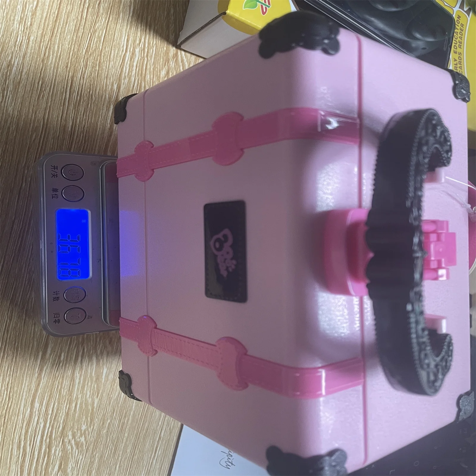 FHKOEGHS 24 X 26 X 8 Cm Children Girl Makeup Set, Dress Up Game Makeup Set, Washable Makeup Set, Real Cosmetics Toy Beauty Set With Box, Birthday Gift For Children A