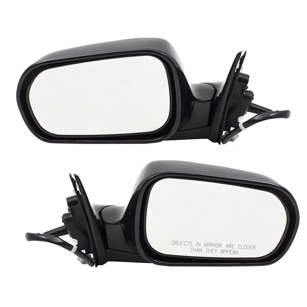 Brock Replacement Pair Set Power Side View Mirrors Compatible with 98-02 Accord Sedan 76250-S84-A31ZF 76200-S84-A31ZF