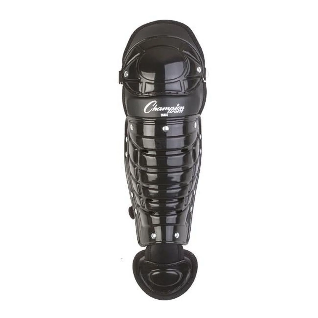 Champion Sports  11 in. Single Knee Shinguard, Black