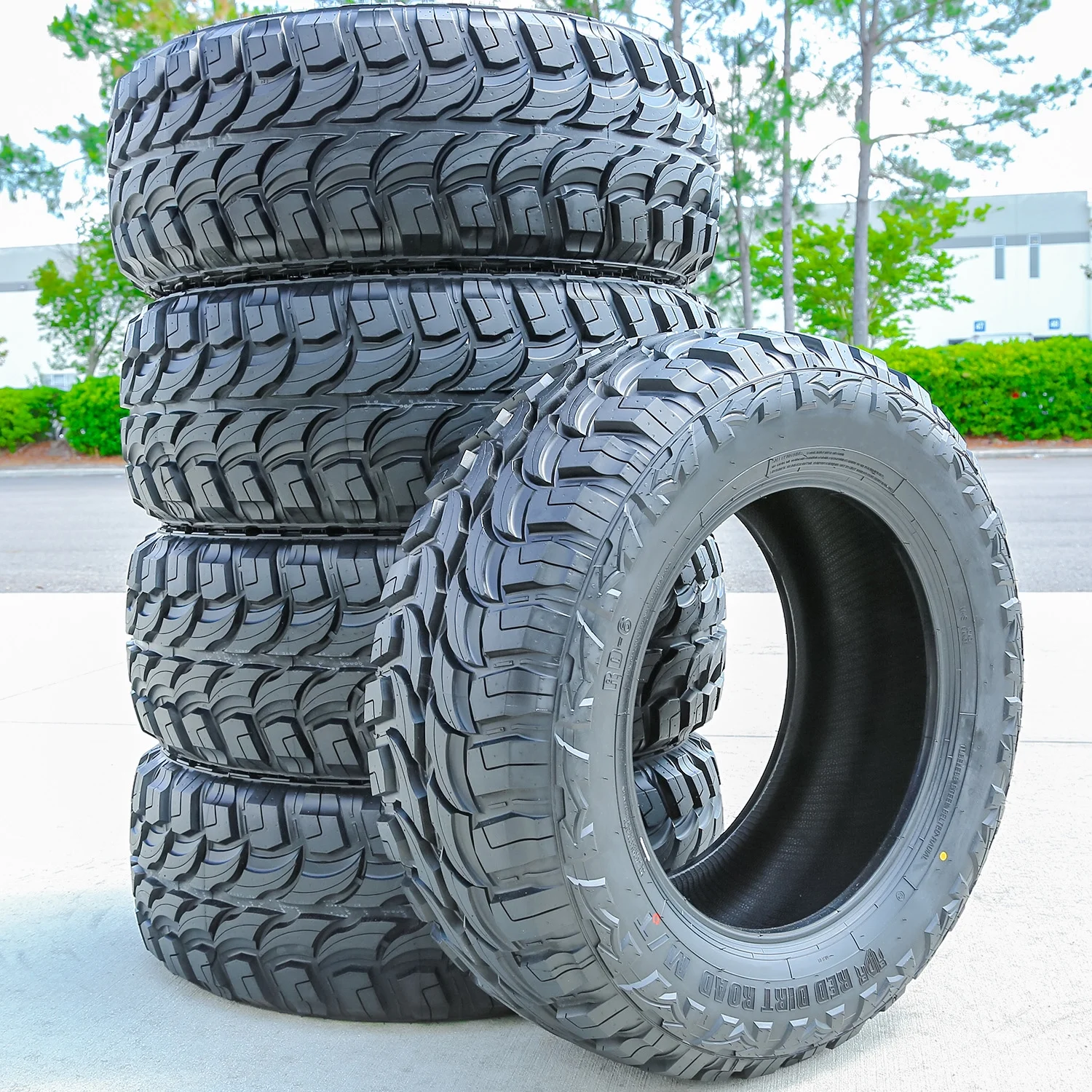 Tire Red Dirt Road RD-6 M/T LT 33X12.50R17 Load E 10 Ply MT Mud