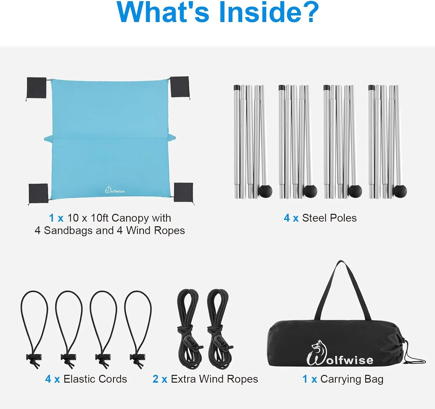 YANPO UPF50+ Beach Tent Sun Shelter,10×10 FT Familly Beach Shade Fits 4-8 Person, Easy Setup Windproof Waterproof Beach Canopy