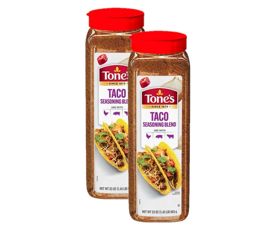 2 Pack | Tone's Taco Seasoning (23 oz.)
