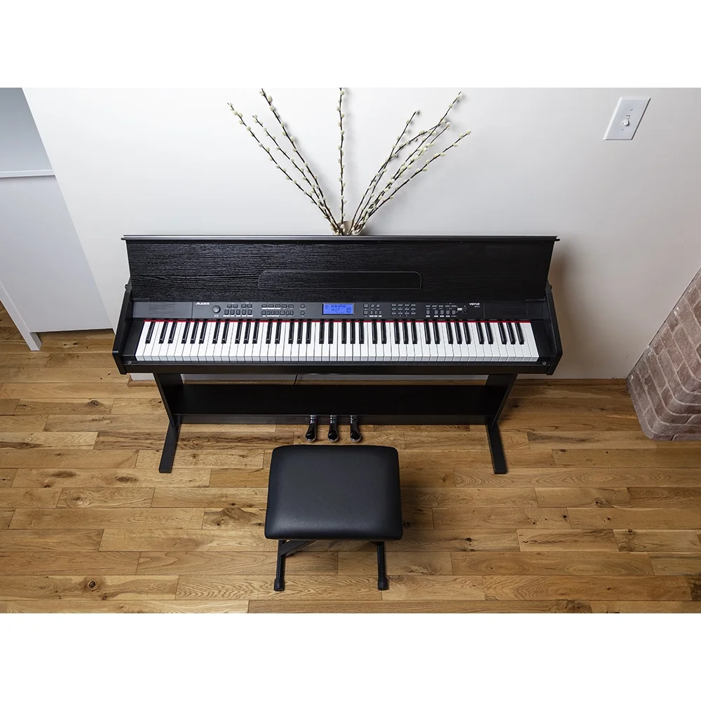 Alesis Virtue 88-Key Digital Piano With Stand and Adjustable Bench