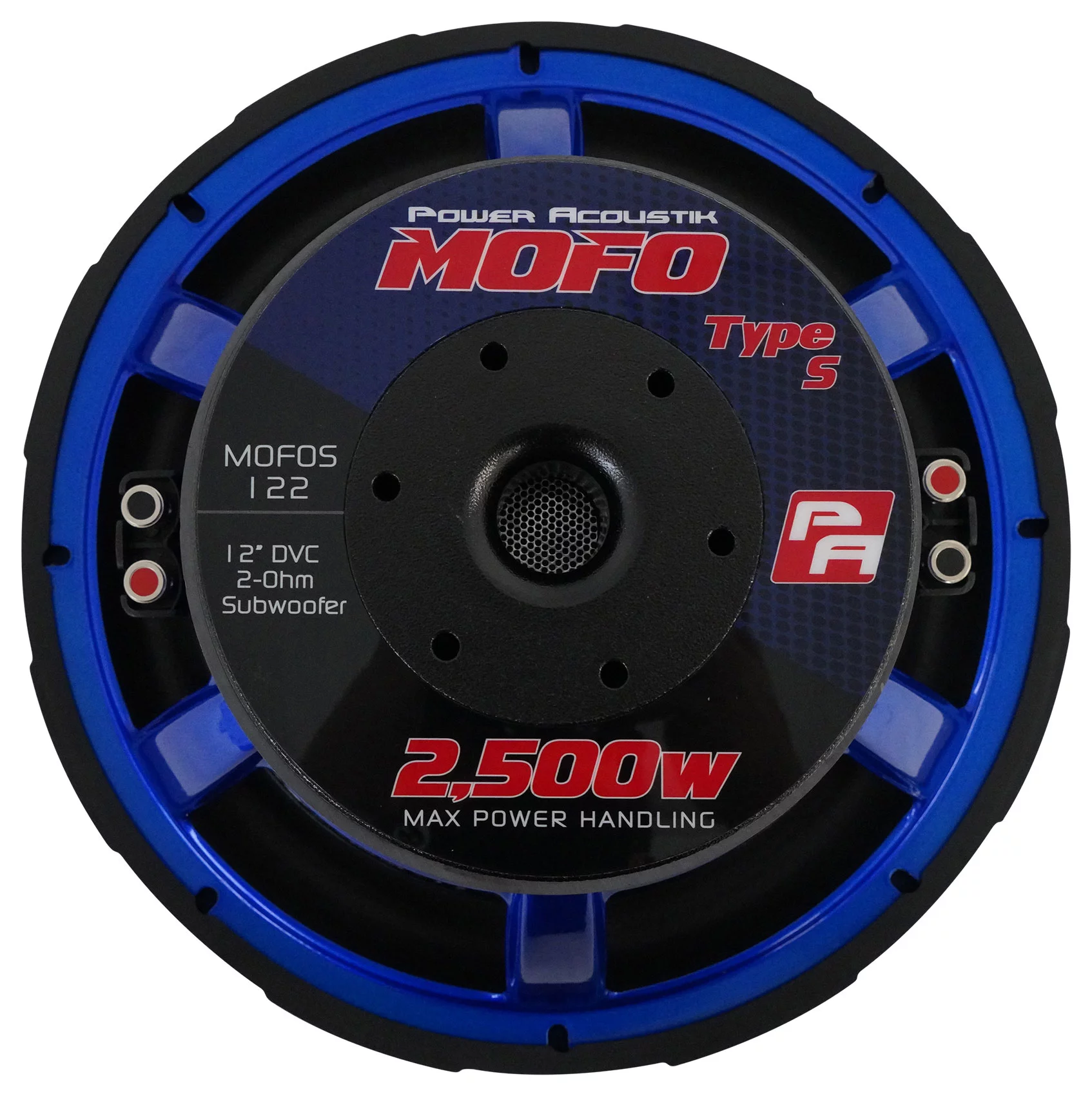 (2) Power Acoustik MOFOS-12D2 12